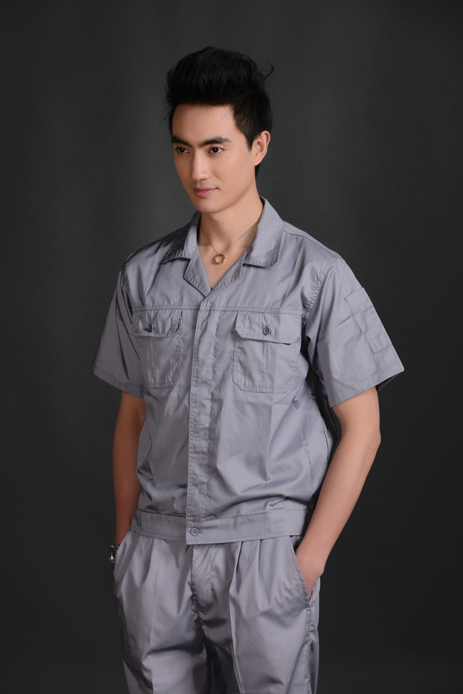 金火叶短袖工作服